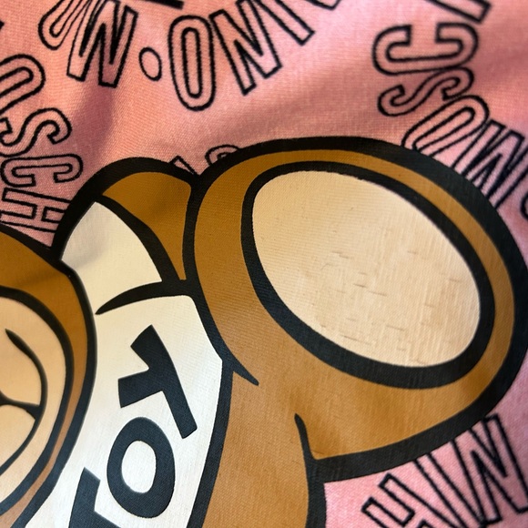 Moschino Teen Toy Bear All Over Print Tee And Skirt - Picture 9 of 9